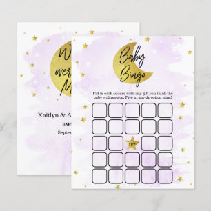 Acima da Lua   Bingo de Chá de Bebê Neutro
