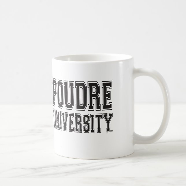 Acima das canecas de Poudre - de universidade de (Direita)