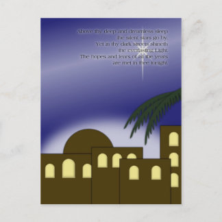 "Acima de suas profundezas..." Cartão Postal