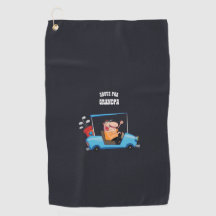 Acima do PAR GRANDPA - Golfe Avô Golfer engraçado