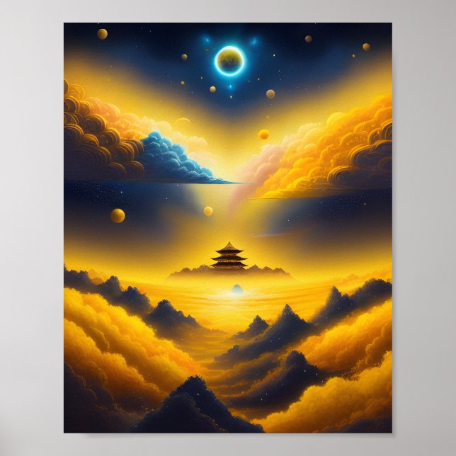 Acima e Abaixo de Poster (Frente)