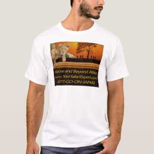 Acima e além de África LUZ-COLORIU o t-shirt