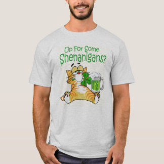 Acima para dos t-shirt do T de alguns Shenanigans