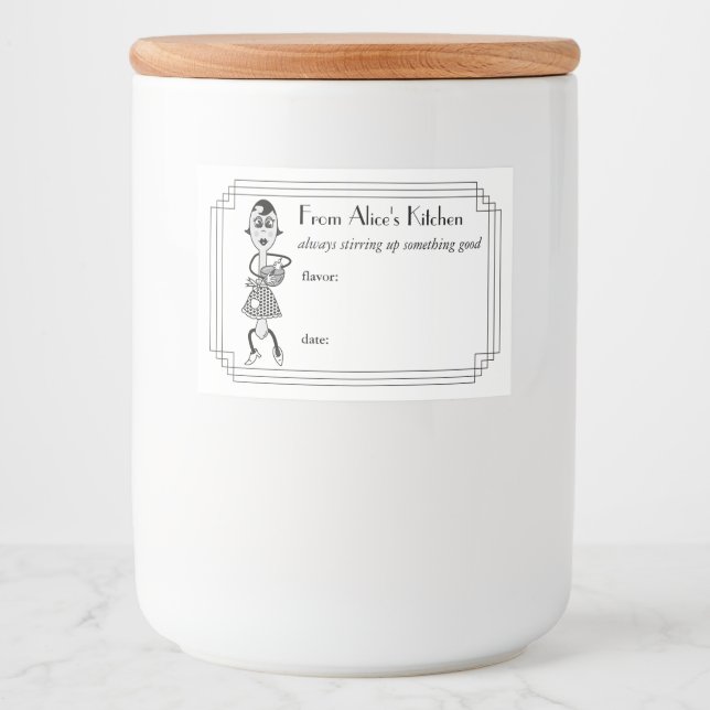 Acionando algo de bom rótulo de comida (Frente)