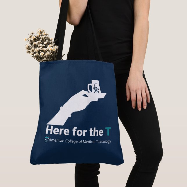 ACMT Here para o azul Bolsa T (Close Up)