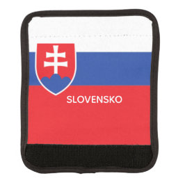 Acolchoado De Alça Eslováquia Bandeira Eslovaca Emblema Europa