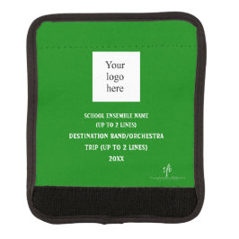 Acolchoado De Alça Logotipo do colégio de música I Green