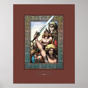 "Acolhimento do Sidhe" poster (14x18")