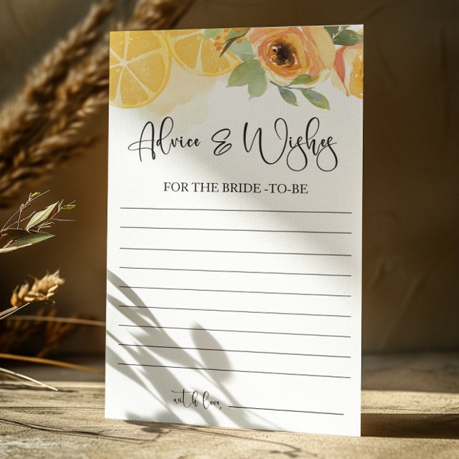 Aconselhamento a Lemons e Cartão de Chá de panela (Criador carregado)