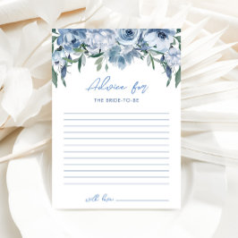Aconselhamento Azul Floral Dusty para a Noiva