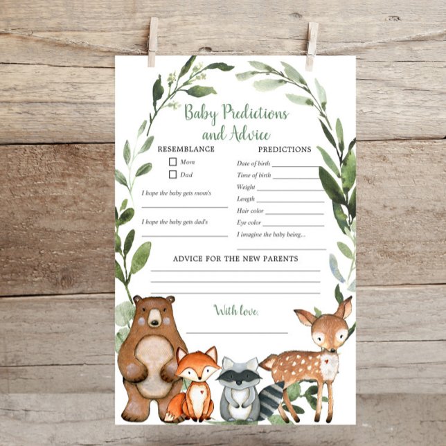 Aconselhamento de bebês de amigos da floresta Wood (Criador carregado)