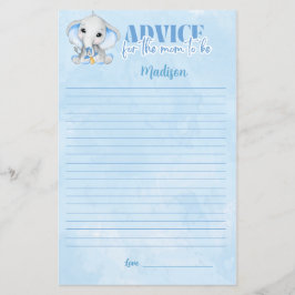 Aconselhamento de Elefante para Jogo de Chá de fra