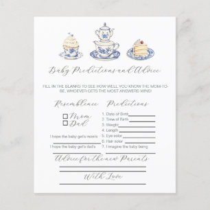 Aconselhamento de uma festa de chá para o novo jog