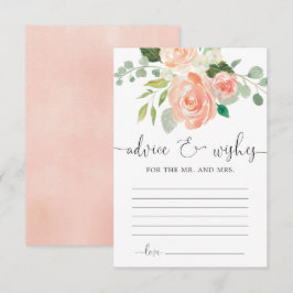 Aconselhamento e Deseja cartões florais verdes de 