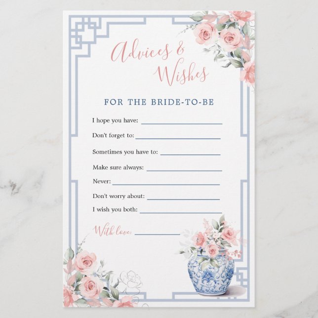 Aconselhamento e desejos da Chinoiserie de Jar Gin (Frente)