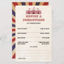 Aconselhamento e previsões Jogo do Chá de fraldas