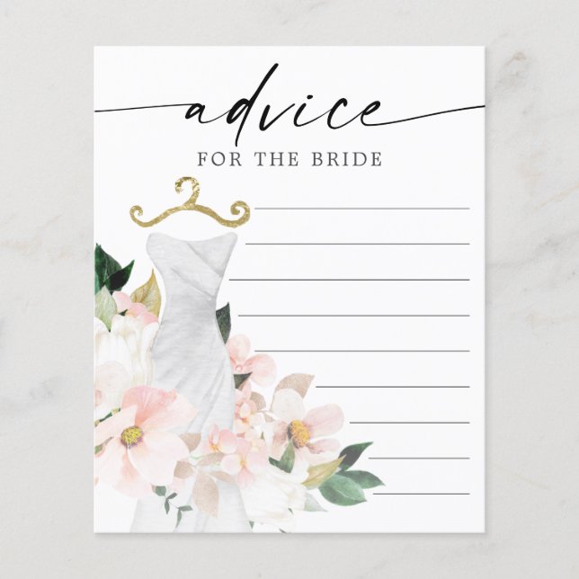 Aconselhamento Elegante Para A Noiva (Frente)