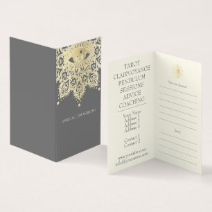 Aconselhamento Espiritual, Psíquico - Cartão de vi