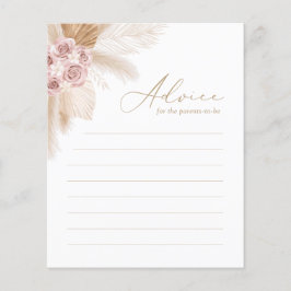 Aconselhamento para Chá de fraldas Boho Pampas Gra