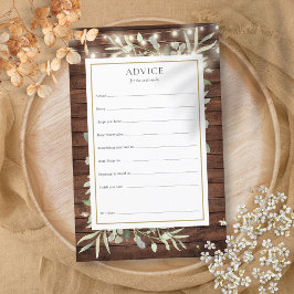 Aconselhamento Para O Cartão De Chá de panela Verd