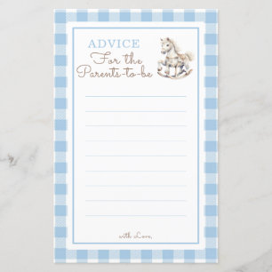 Aconselhamento sobre Chás de fraldas de Cavalo Fog