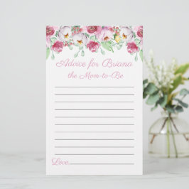 Aconselhamento sobre jogos de Chá de fraldas para 