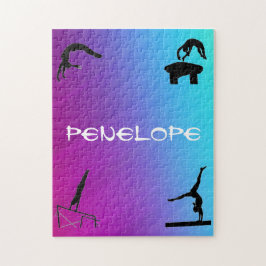 Acontecimentos de ginástica Quebra-cabeça de gradi