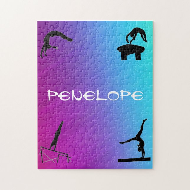 Acontecimentos de ginástica Quebra-cabeça de gradi (Vertical)