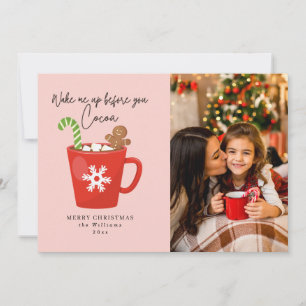 Acordar-Me Antes Dos Cartões de foto de Natal De