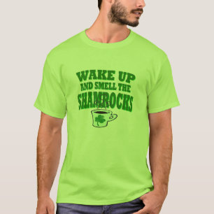 Acordar Para Cima E Cheiro A Camisa Do Shamrock
