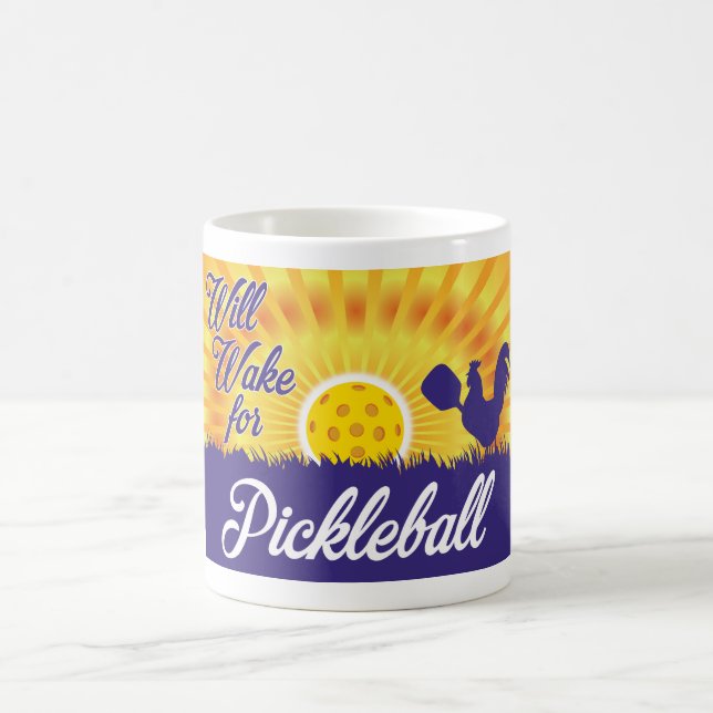 "Acordará para caneca de Pickleball" (Centro)