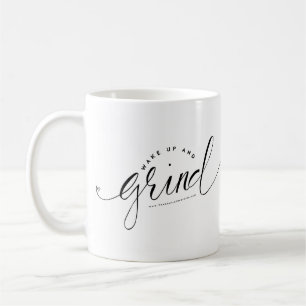 Acorde e mmoa a caneca de café