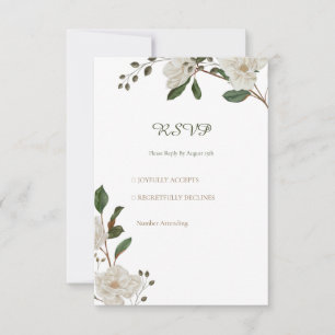 Acordo de cores pastel Cards RSVP de casamento