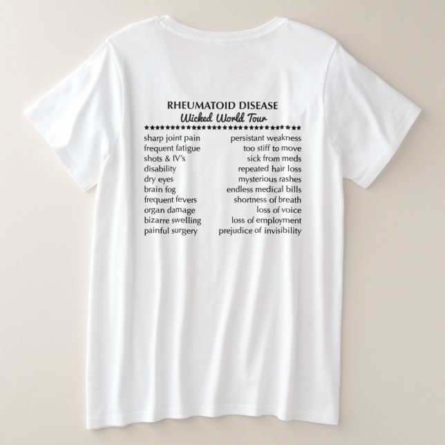 Acordou como este t-shirt do estilo do concerto (Verso do Design)