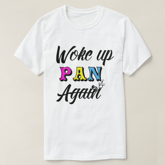 Acordou Pan T-Shirt (Frente do Design)