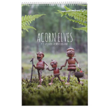 Acorn Elves / Calendário fotográfico Dubanci
