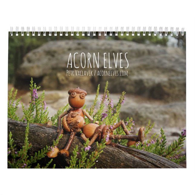Acorn Elves / Calendário fotográfico Dubanci (Capa)