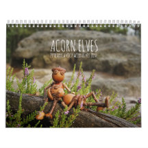 Acorn Elves / Calendário fotográfico Dubanci