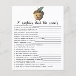 Acorn - jogos - 20 perguntas sobre os pais