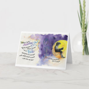 Acreditando em Deus/Leitor, Cartão de Saudação Dob