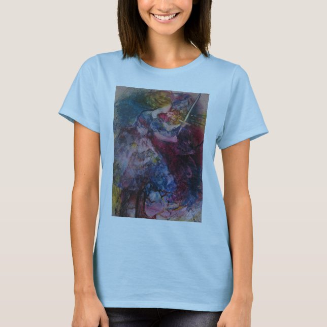 Acredite e decrete a camiseta da mulher (Frente)