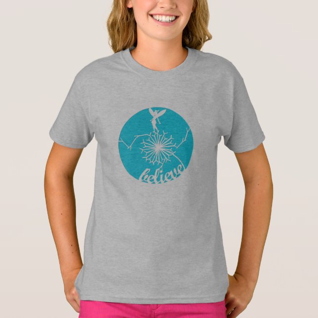 Acredite em camiseta das garotas (Frente)