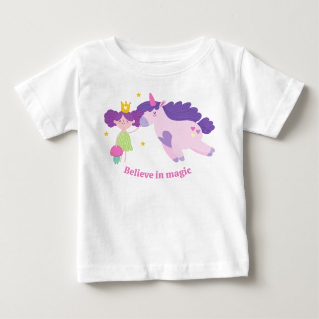 Acredite em camiseta mágica (Frente)