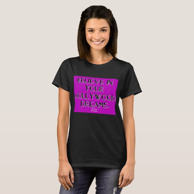 Acredite na camisa do T das suas mulheres dos (Frente Completa)