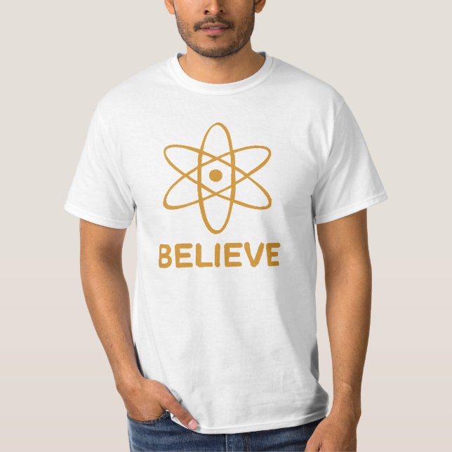 Acredite (na ciência) o t-shirt (Frente)