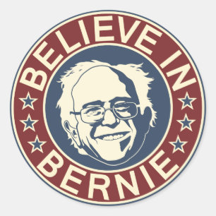 Acredite na etiqueta de Bernie (V1)