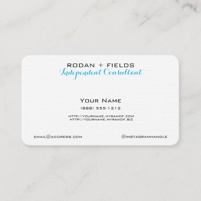 Acredite no cartão de visita mágico (Frente)