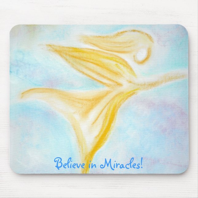 Acredite nos milagre! mousepad (Frente)