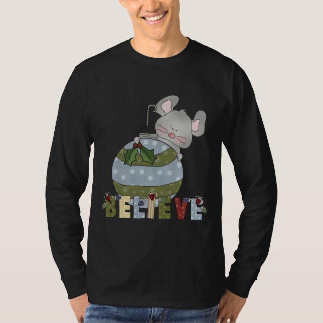 Acreditem em T-shirts e presentes de ornamento do  (Frente)