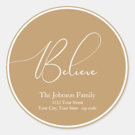 Acreditem na etiqueta de endereço de devolução Dou